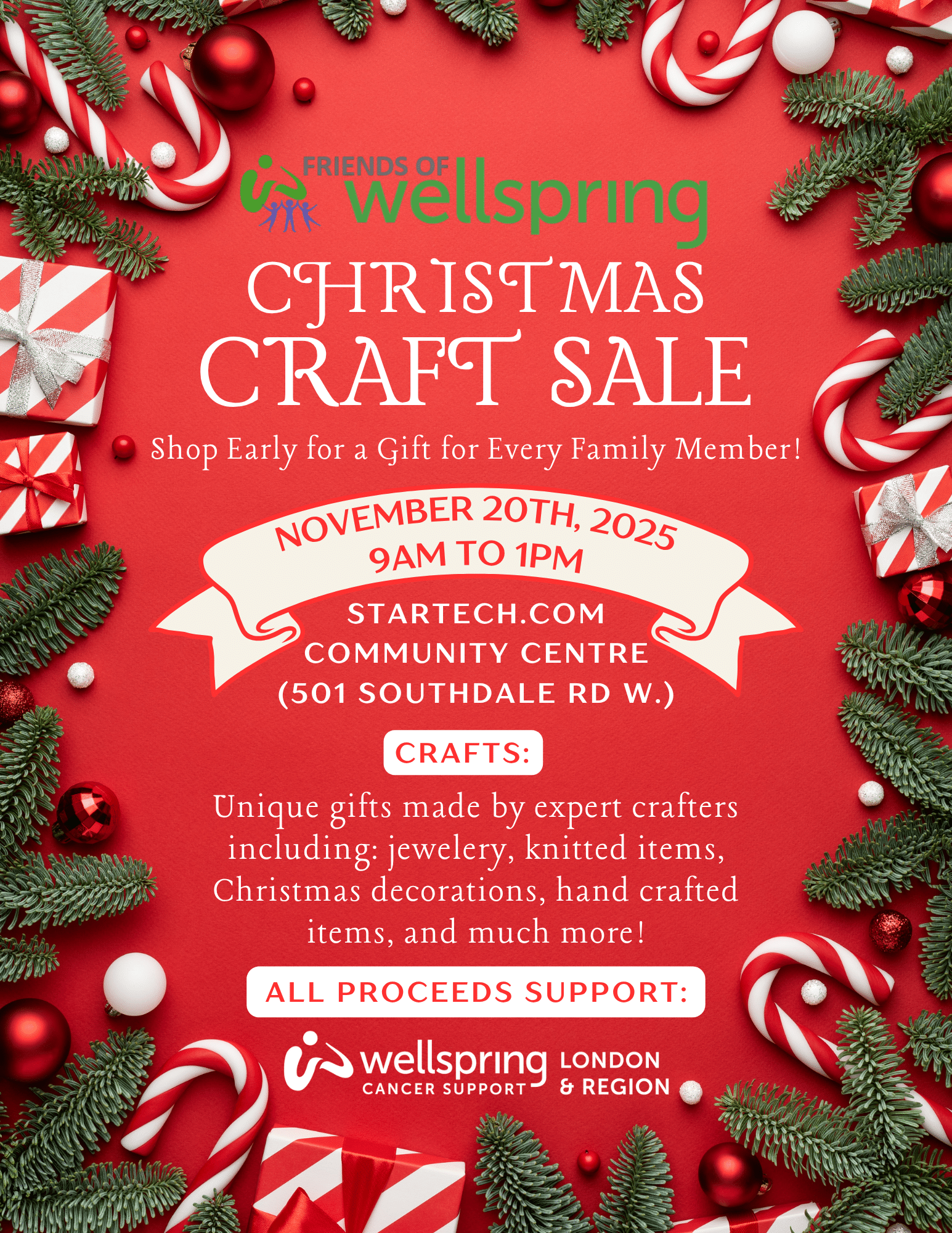 FOW Christmas Craft Sale StarTech 2025