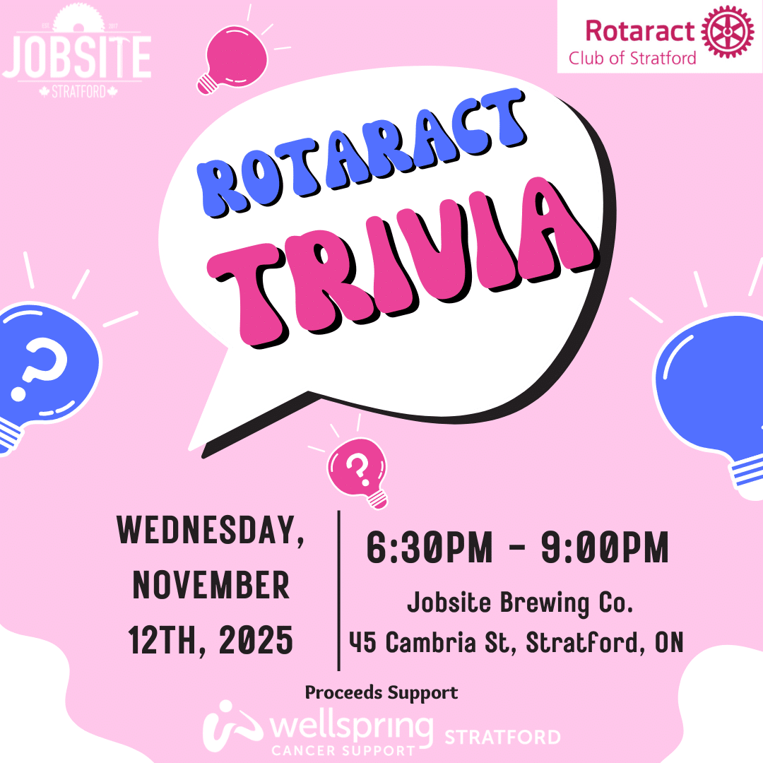 Stratford Rotaract Trivia Night 2025