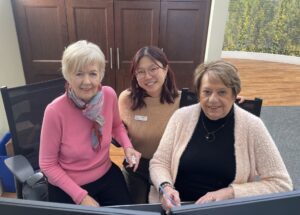 Tracy with Friday Wellspring volunteers