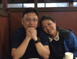 Tracy's mom and dad