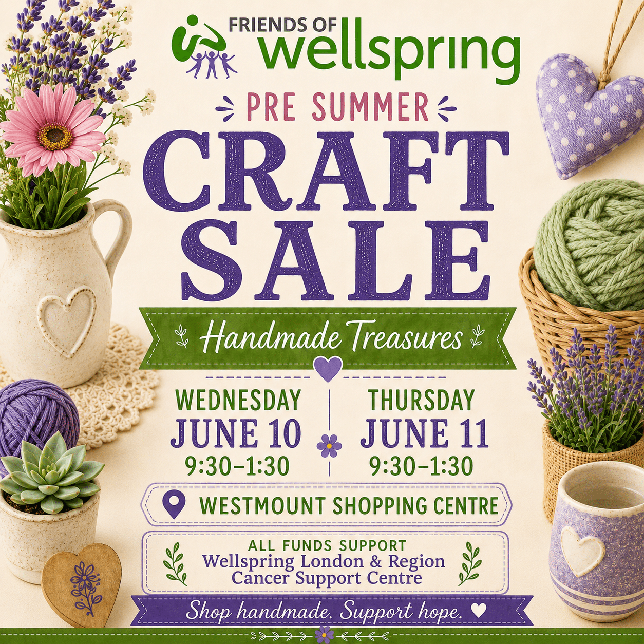 FOW Pre Summer Craft Sale 2026 INSTA