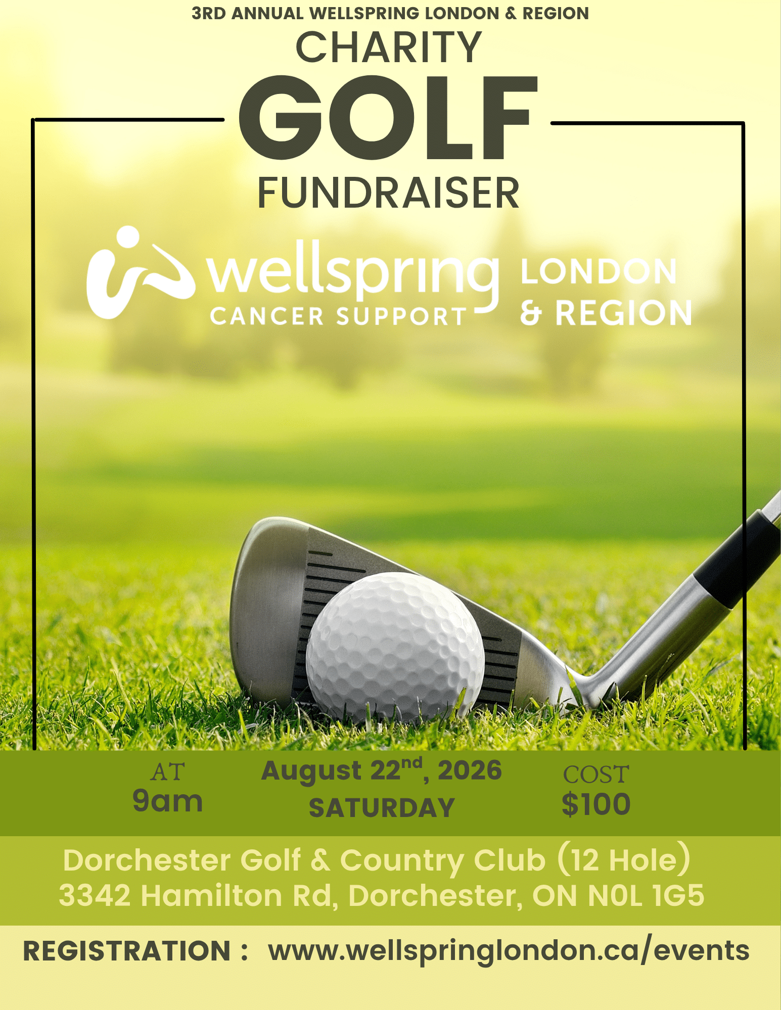3rd Annual London Golf Poster update
