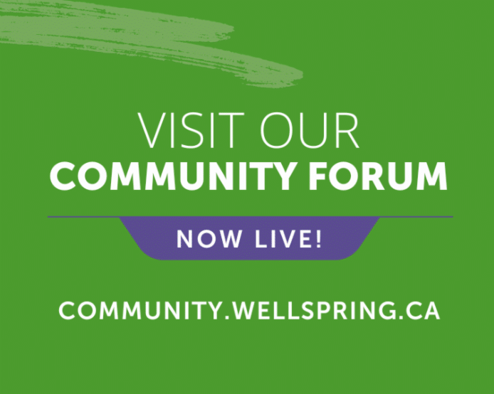 The New Wellspring Community Forum is Live! - Wellspring