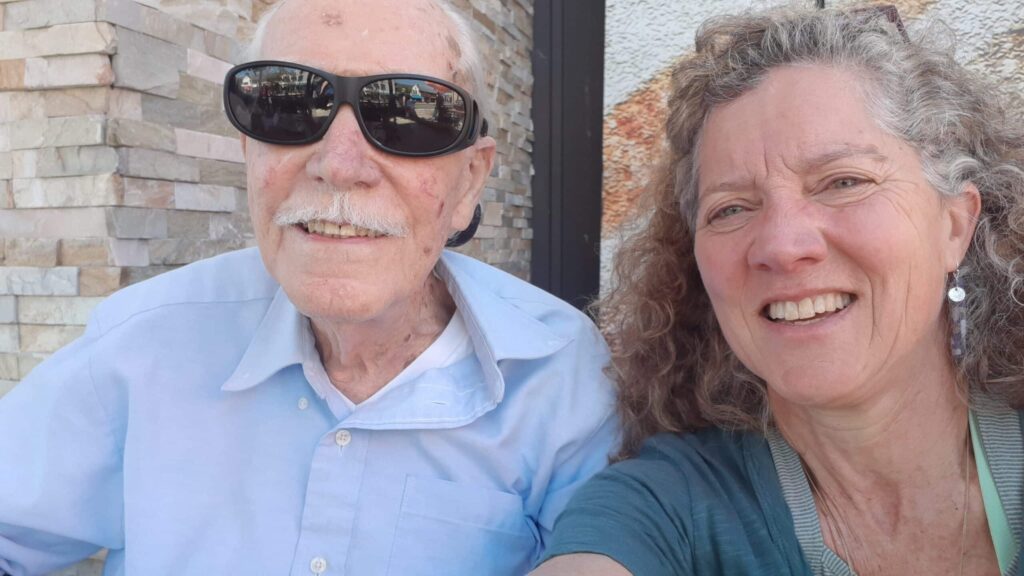 Jana and her dad Robert